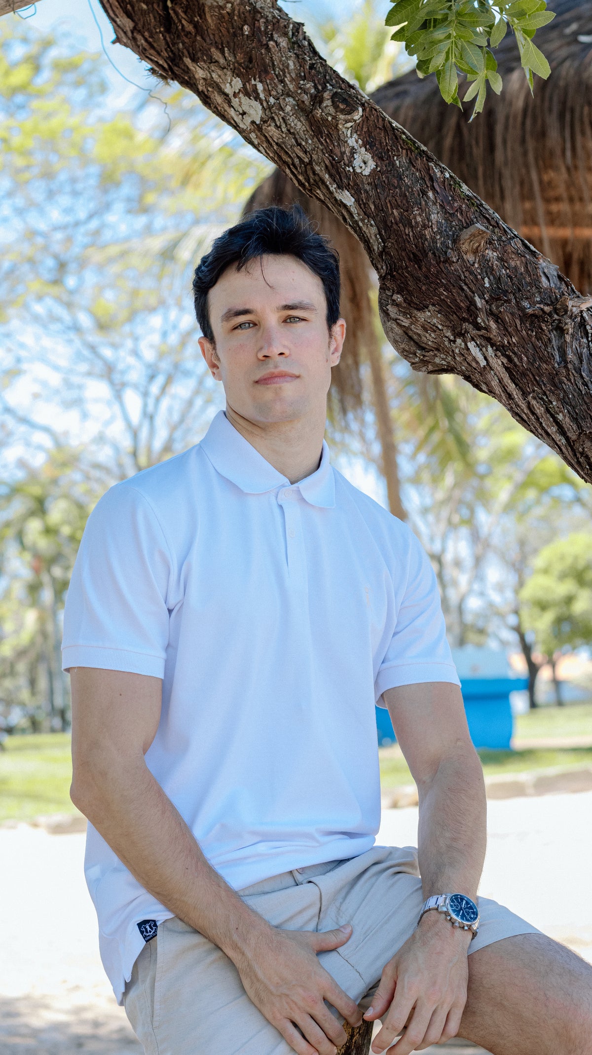 Camisa Polo Detalhe Pato Petit Seed Pima