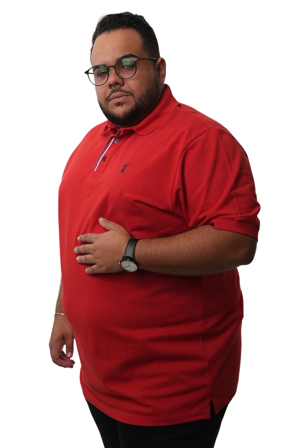 Camisa Polo Cadarço Patô Plus Size