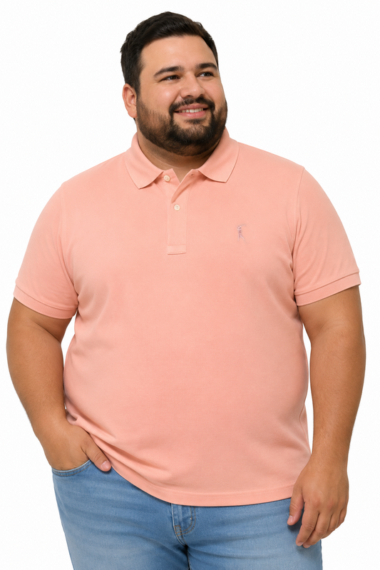 Camisa Polo Gola Camisaria Plus Size