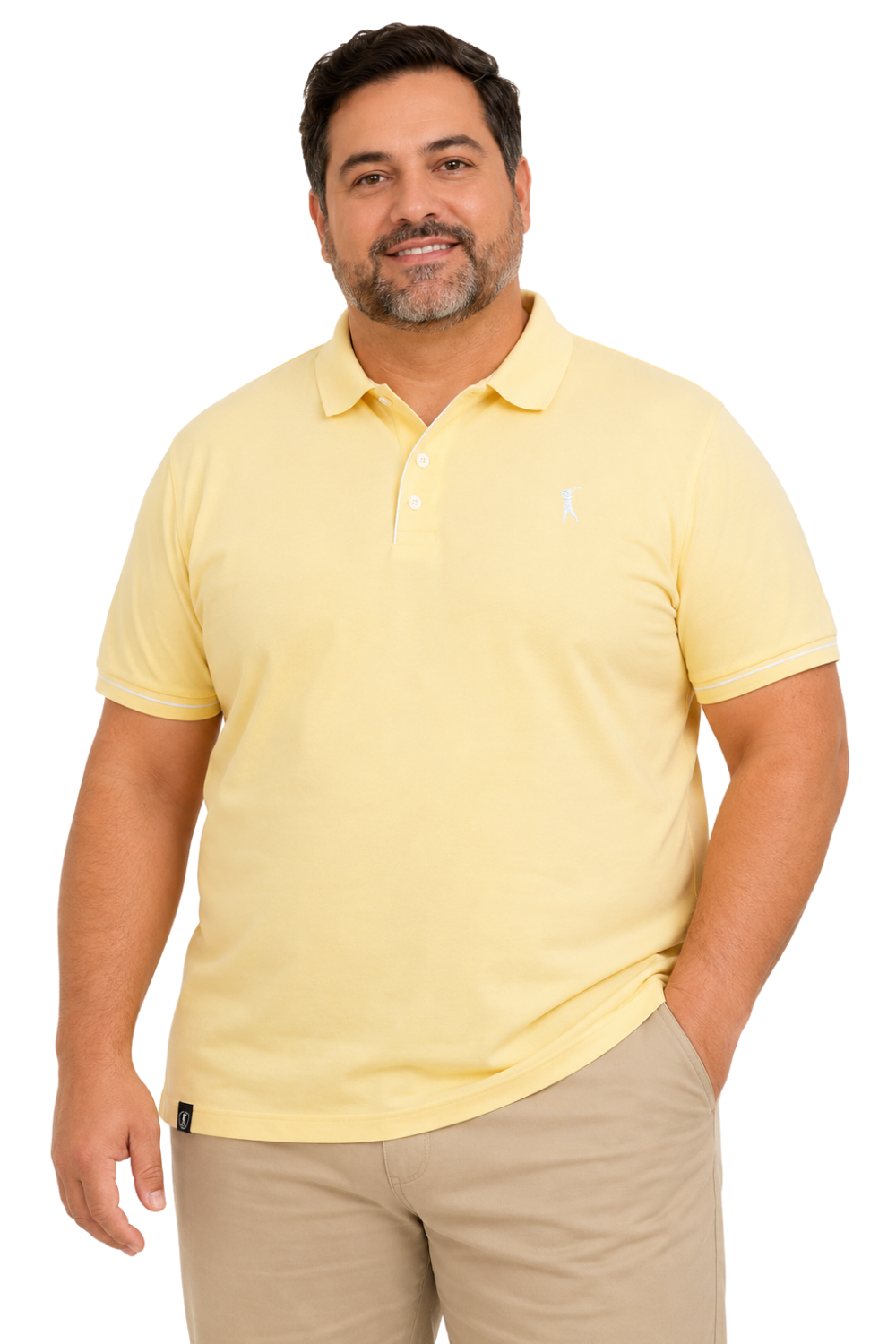 Camisa Polo Lisa Vivo Plus Size