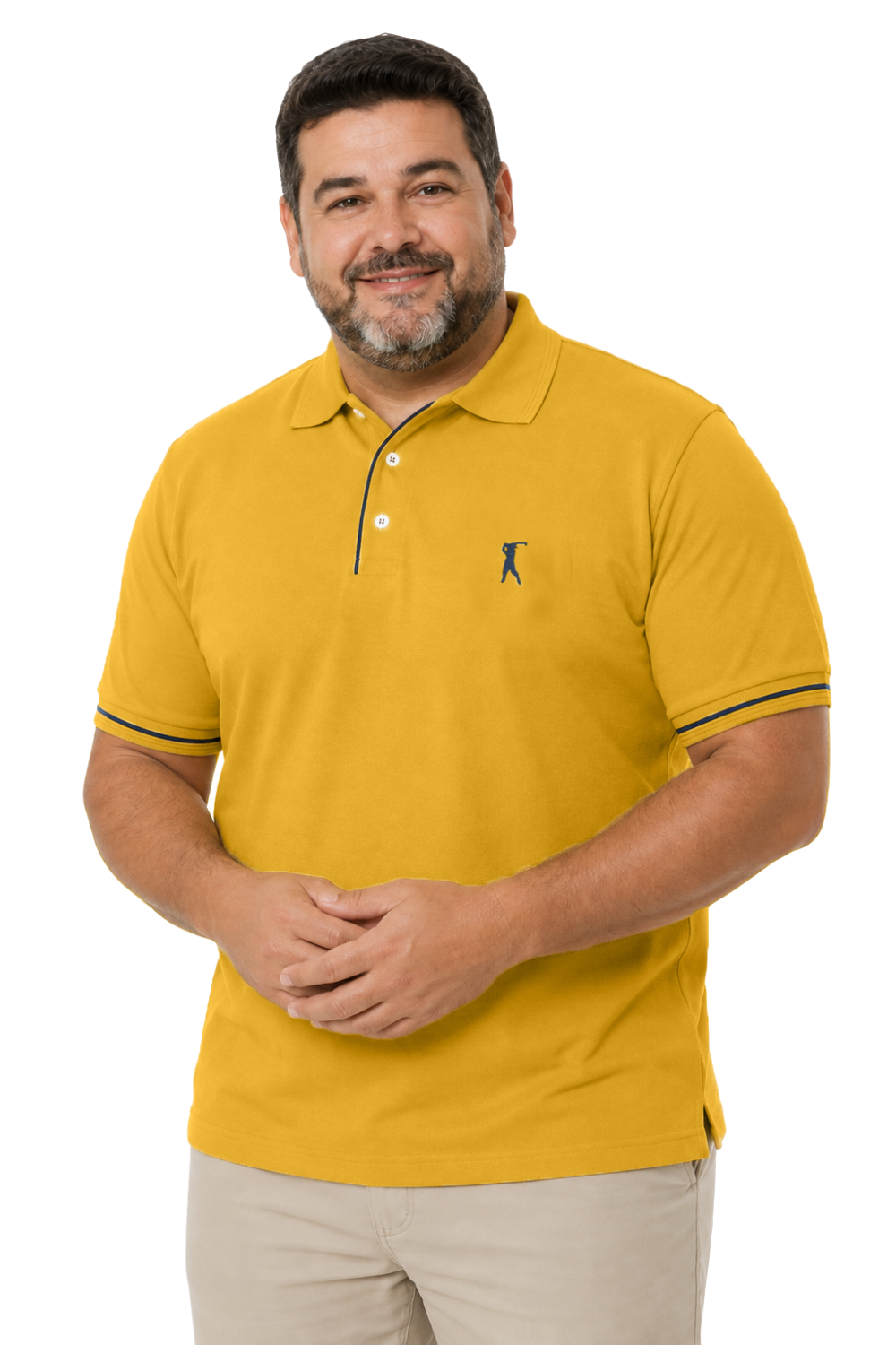 Camisa Polo Lisa Vivo Plus Size