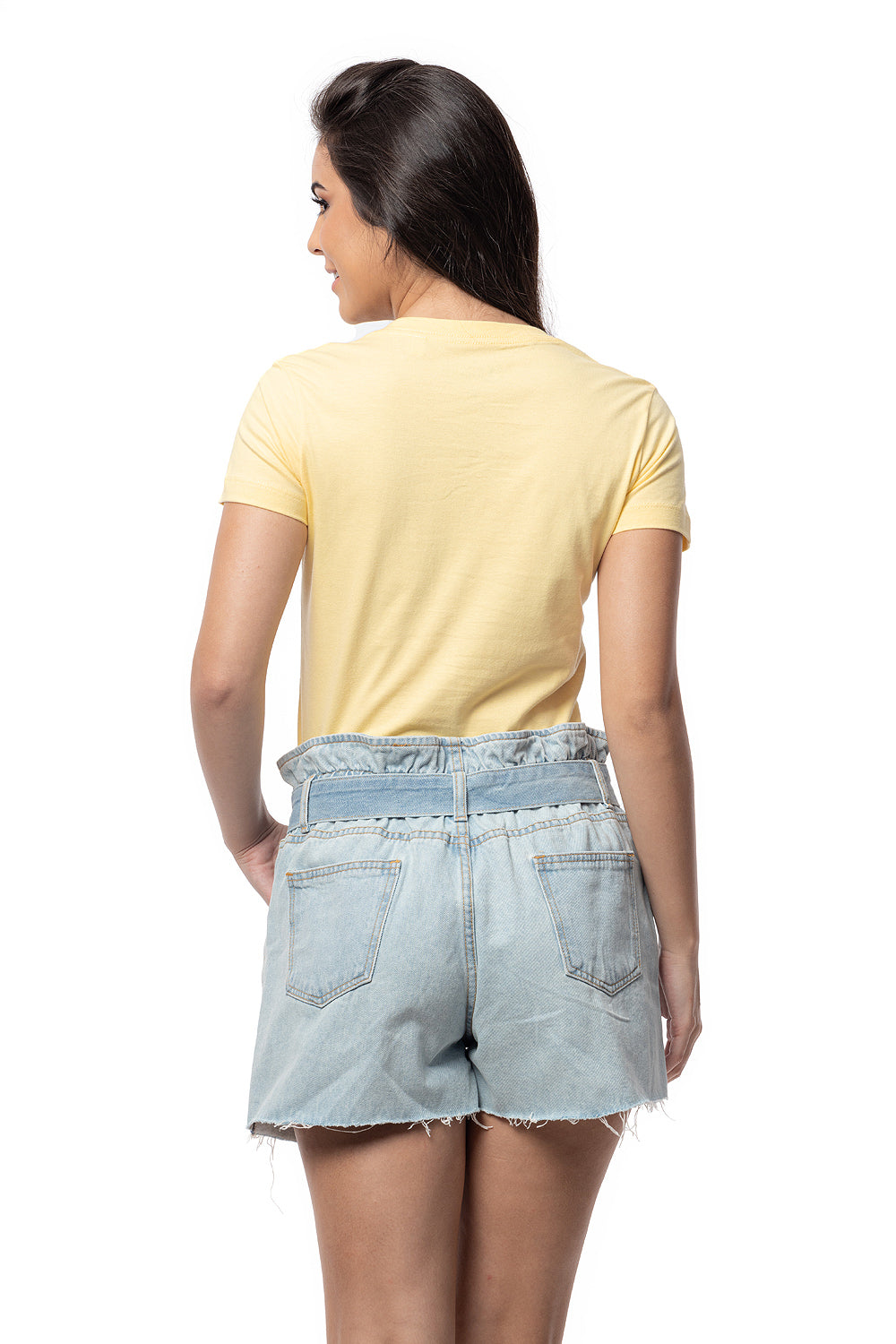 Camiseta Feminina Decote V
