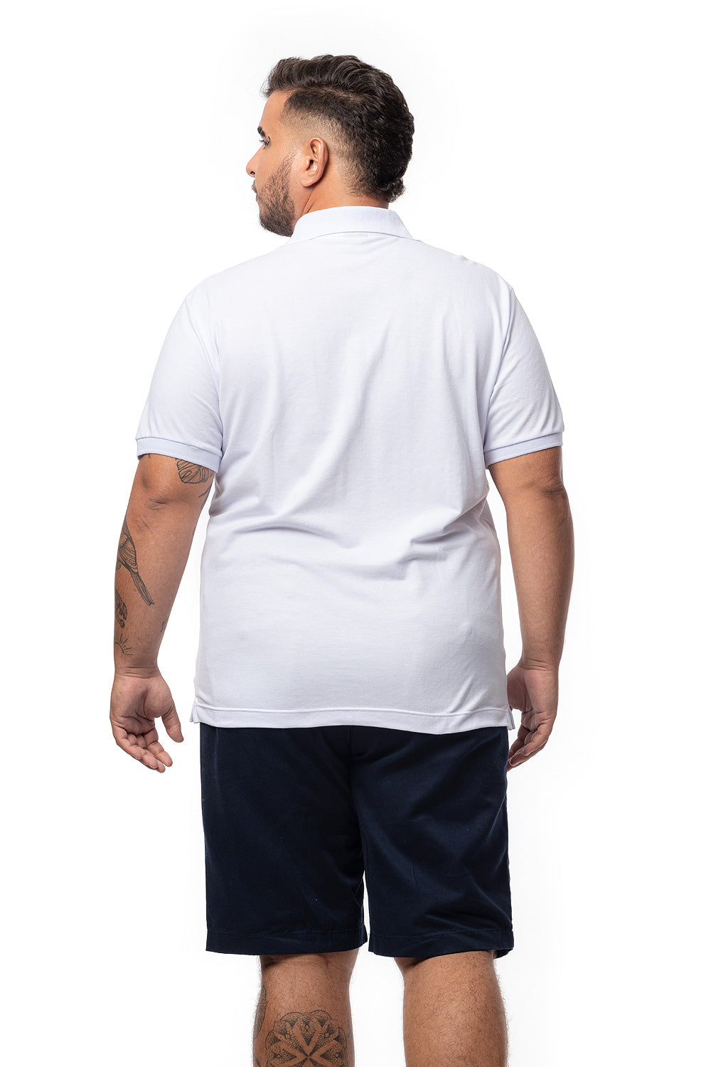 Camisa Polo Lisa Plus Size