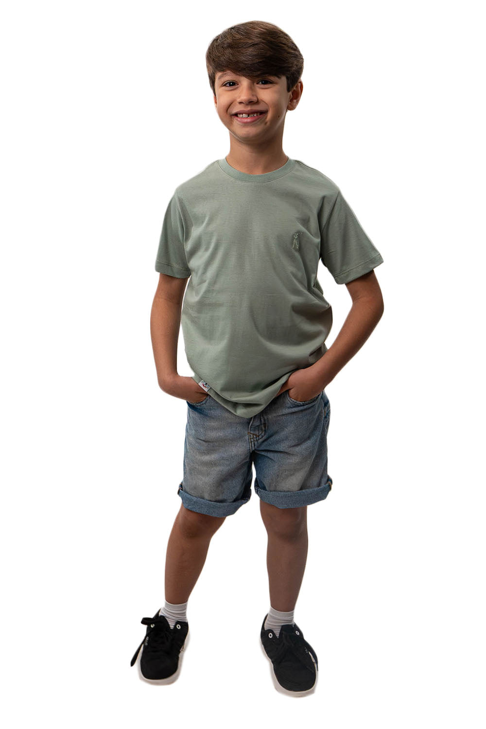 Camiseta Tradicional Bordada