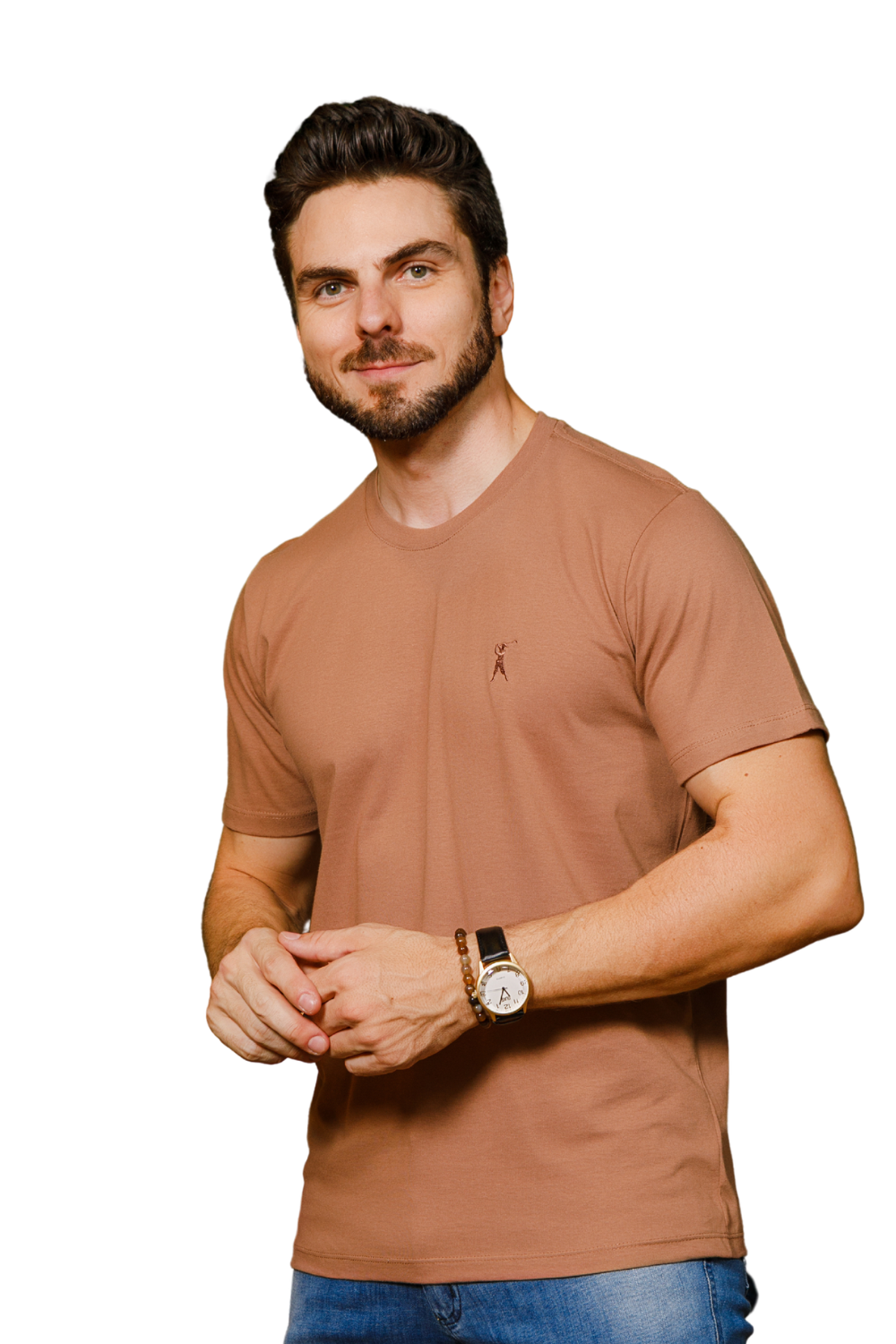 Camiseta Tradicional Bordada