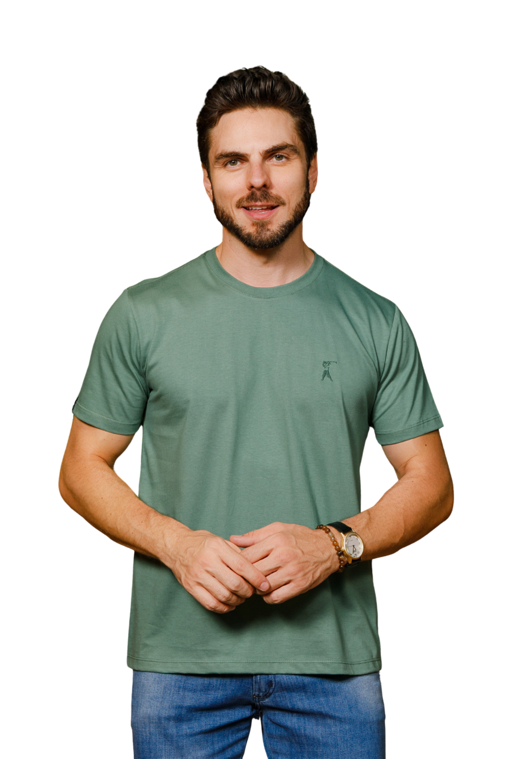Camiseta Tradicional Bordada