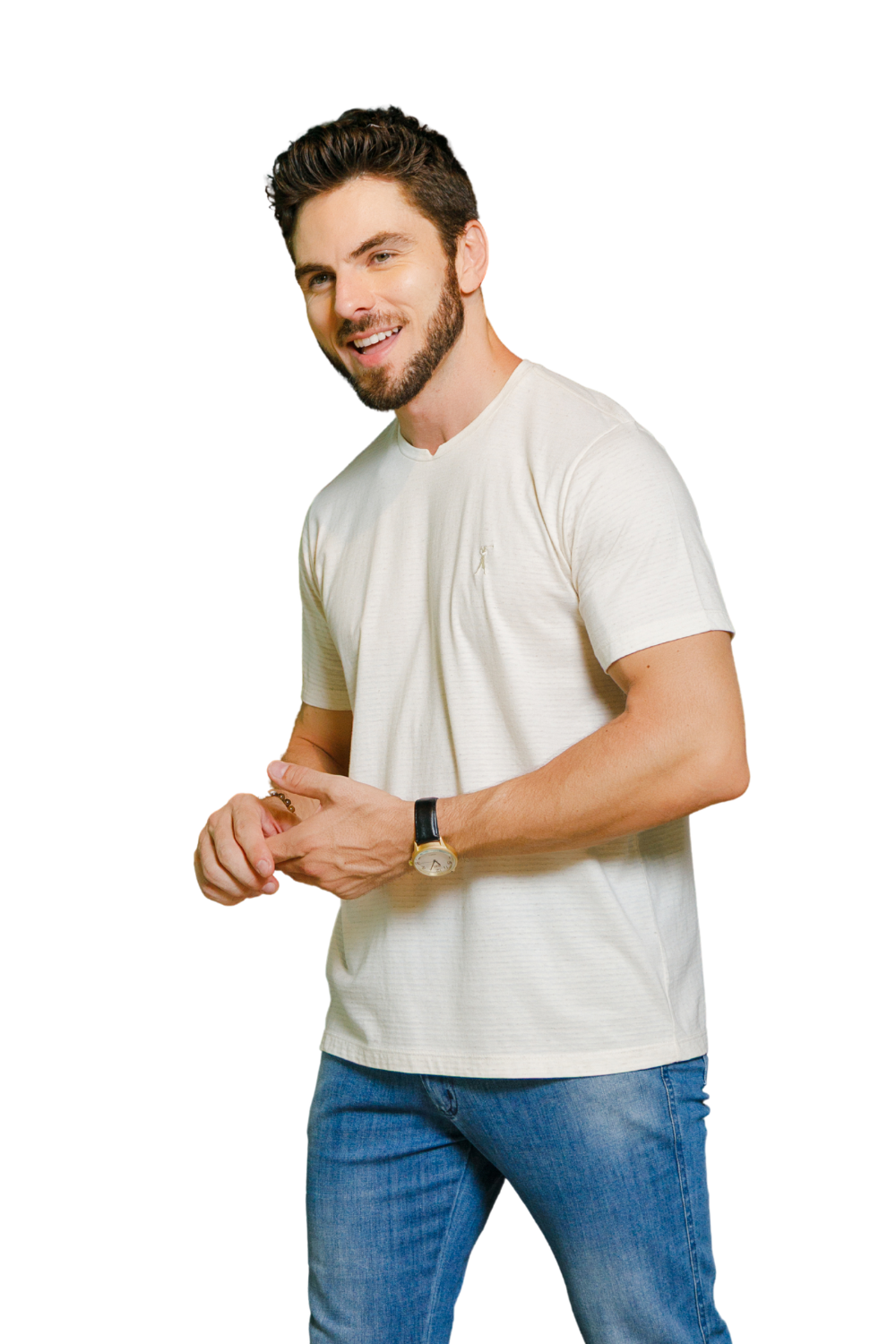 Camiseta Luzon Detalhe Gola