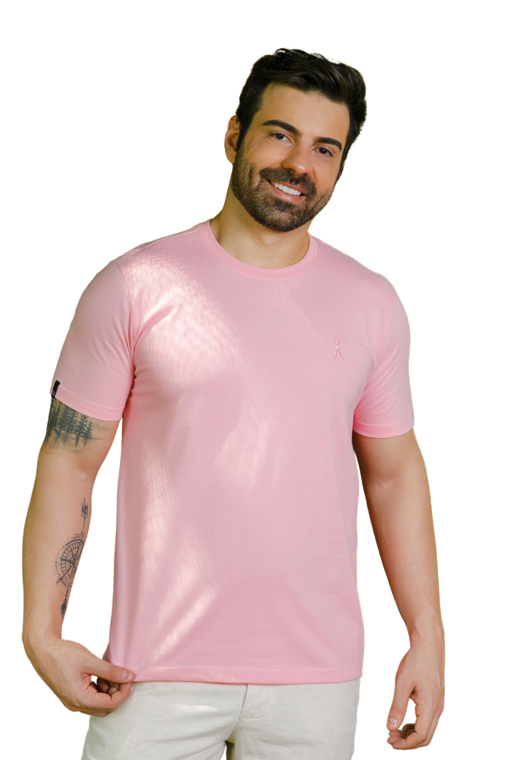 Camiseta Tradicional Bordada