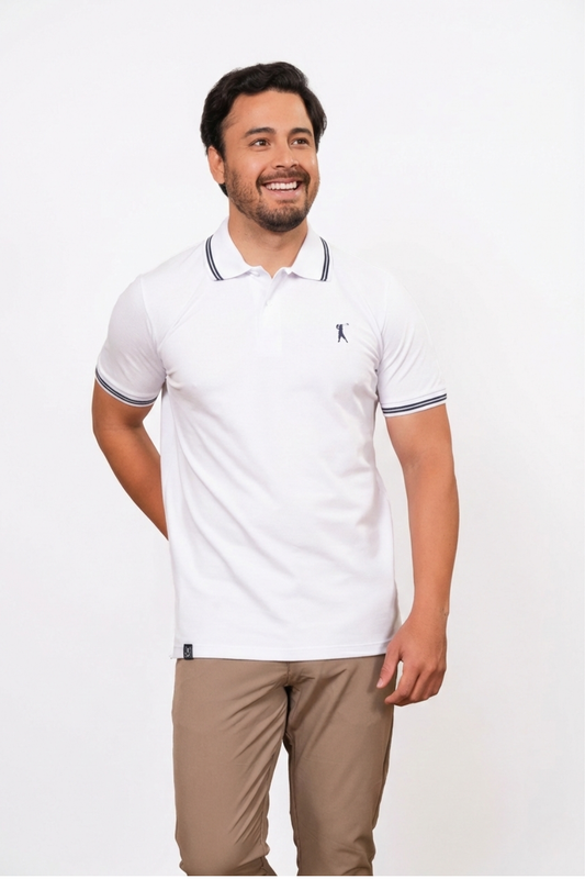 Camisa Polo Dois Frisos